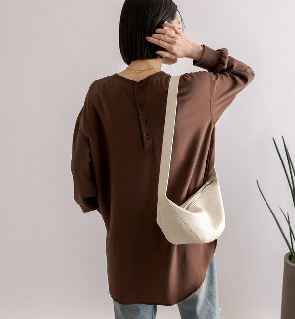  「【さらっと着やすい！/冷房・日焼け対策◎】ジョーゼットポケットブラウス」|シャツ・ブラウス|