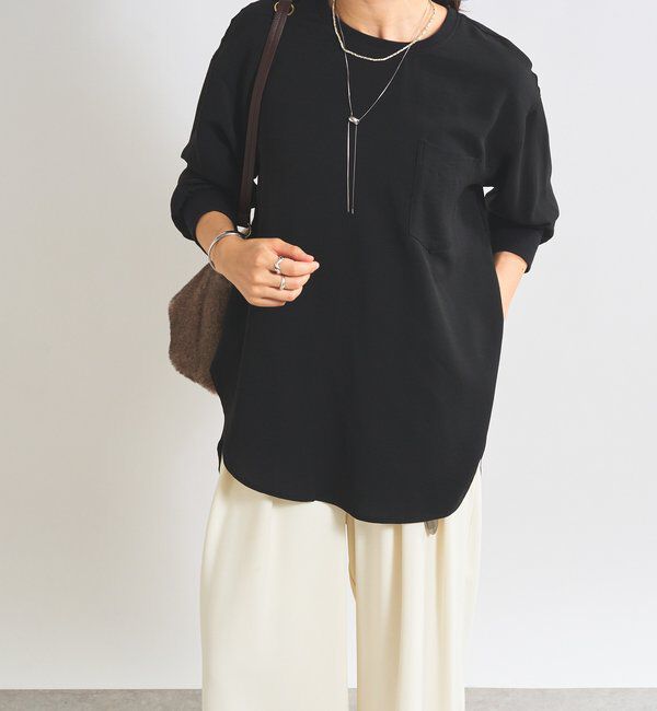  「【さらっと着やすい！/冷房・日焼け対策◎】ジョーゼットポケットブラウス」|シャツ・ブラウス|