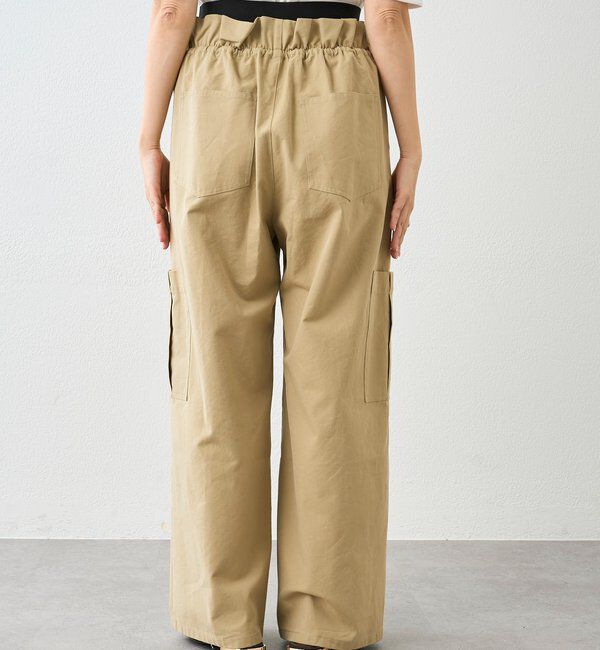  「予約【A・MONN(アモン)】ミリタリーWウエストカーゴパンツ」|チノ|
