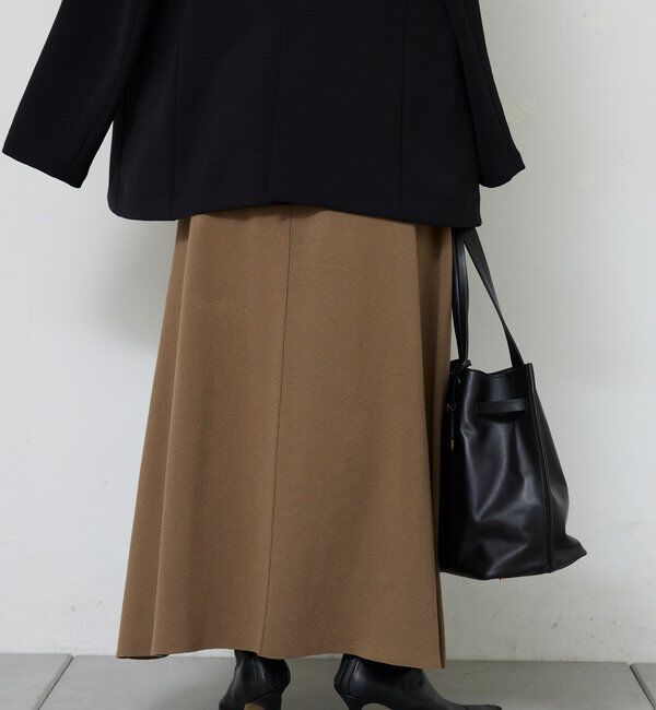  「【セットアップ対応】ニットフレアスカート」|スカート|