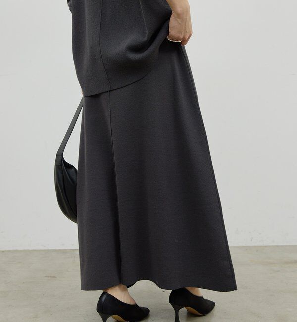  「【セットアップ対応】ニットフレアスカート」|スカート|