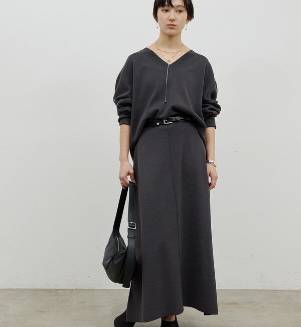  「【セットアップ対応】ニットフレアスカート」|スカート|