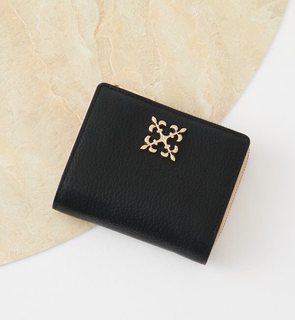  「モノグラムプレートハーフウォレット」|財布|ブラックその他1