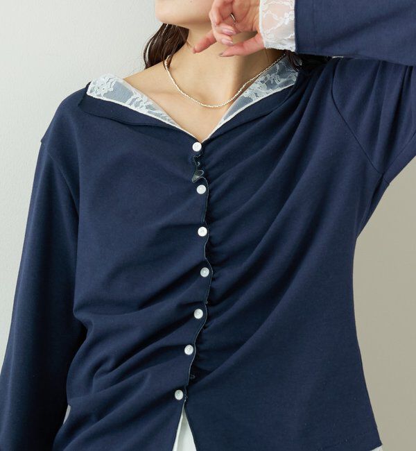  「配色カットソー」|Tシャツ・カットソー|