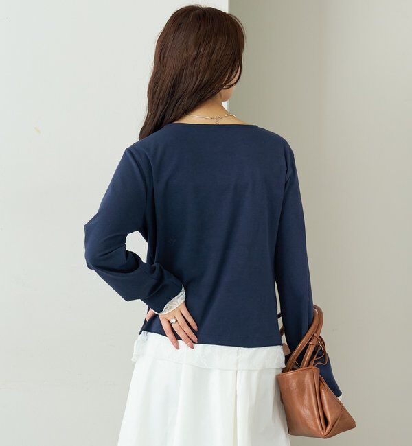  「配色カットソー」|Tシャツ・カットソー|