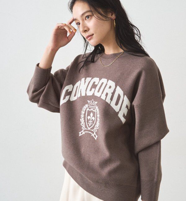  「ジャガードロゴニット」|ニット・セーター|