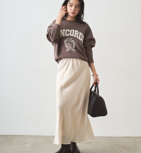  「ジャガードロゴニット」|ニット・セーター|