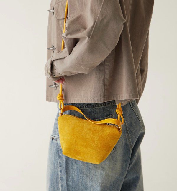  「【WEB限定】２WAYスウェードバッグ」|ショルダー・メッセンジャー|