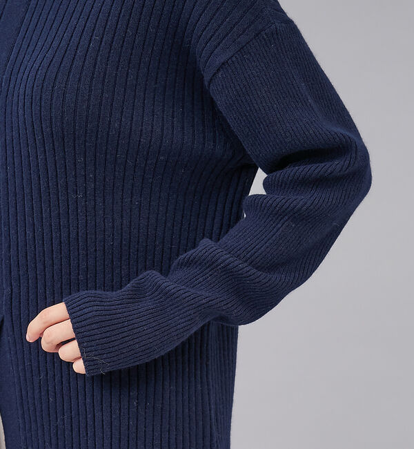 collex「【セットアップ対応】フロント スリット リブプルオーバー」|ニット・セーター|
