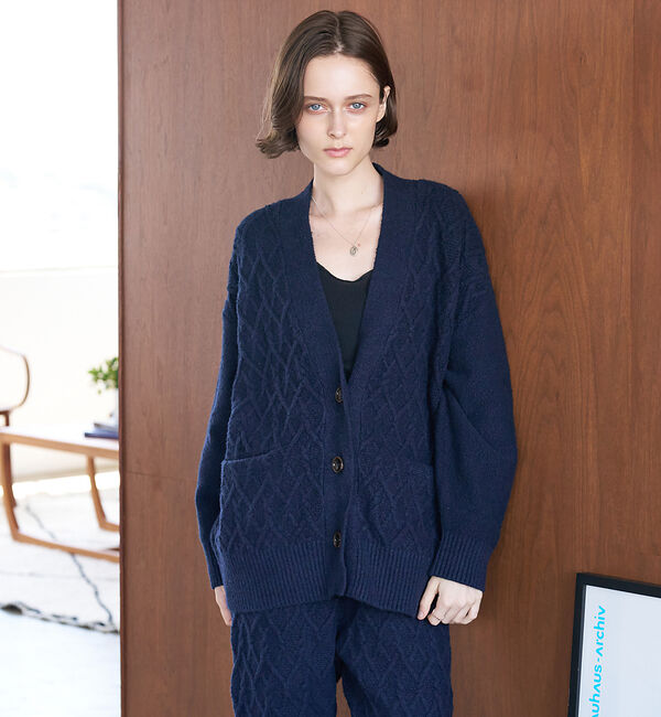 collex「【セットアップ対応】オーガニックコットンカーディガン」|カーディガン|