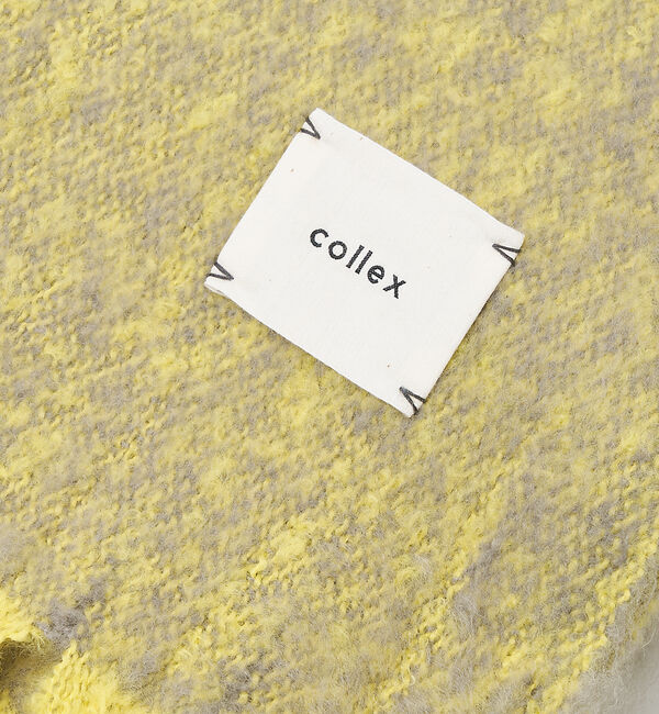 collex「メランジフリンジブランケット 60&times;180cm」|ブランケット|