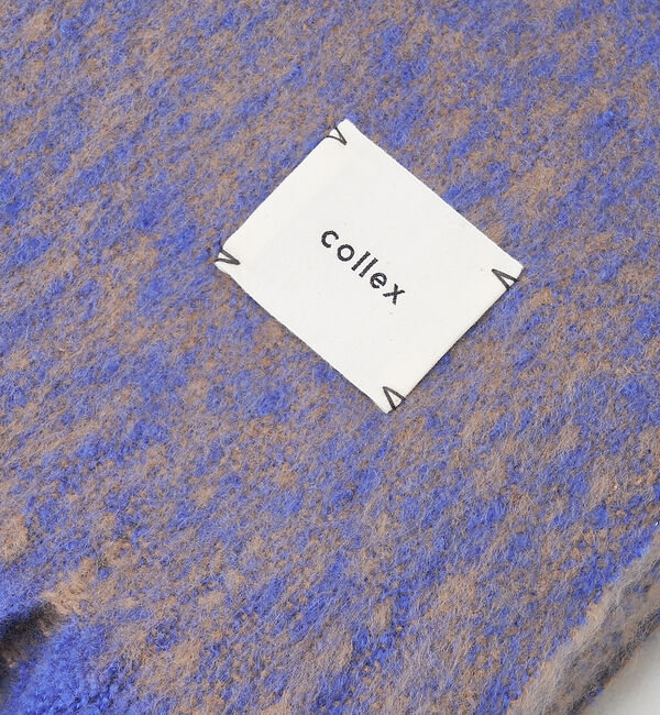 collex「メランジフリンジブランケット 60&times;180cm」|ブランケット|