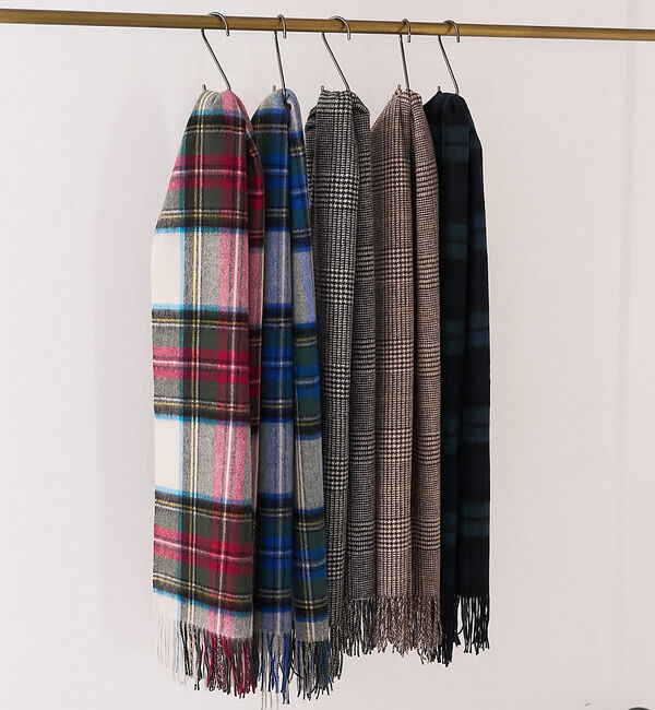 collex「ウールチェックマフラー」|マフラー|