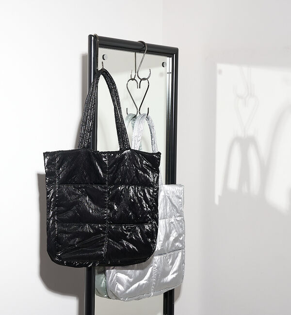 collex「【WEB限定】ボンディングポケットトート」|トートバッグ|ブラック