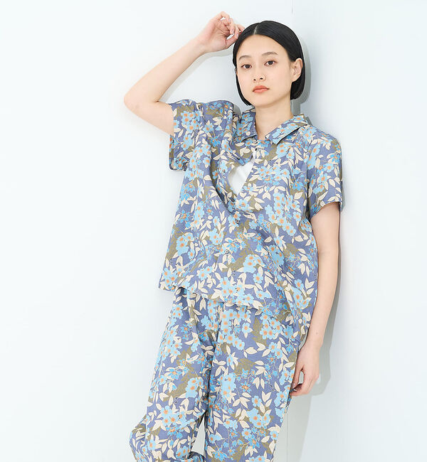 collex「ボタニカルプリントシャツ」|シャツ・ブラウス|