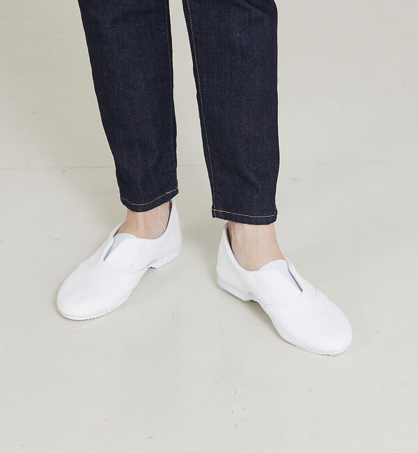 collex「【WEB限定】【CROWN/クラウン】ELASTIC TONGUE JAZZ フ」|スニーカー|ホワイト