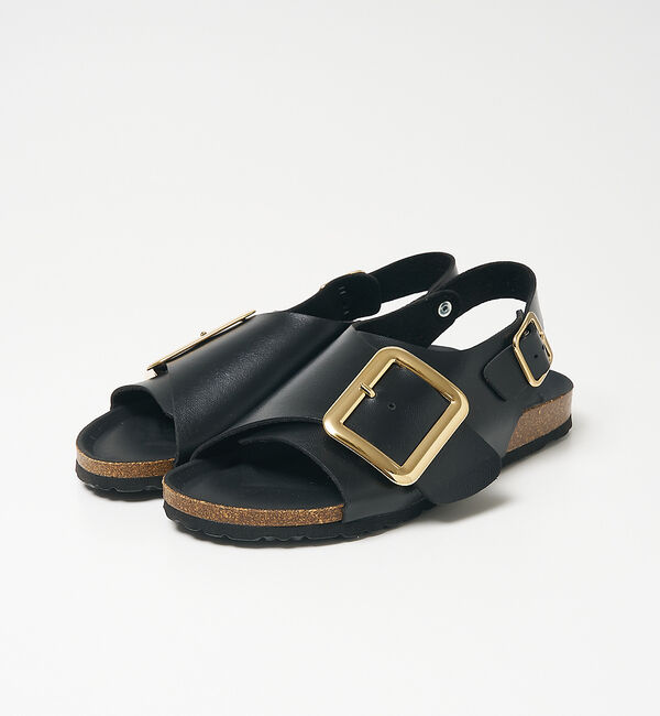 collex「【WEB限定】【PLAKTON/プラクトン】バックルサンダル」|サンダル|