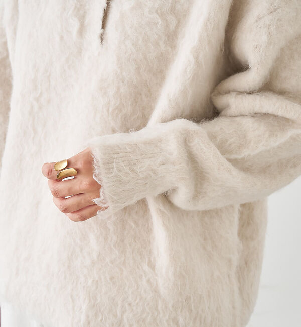 collex「ヘアリースキッパープルオーバー」|ニット・セーター|