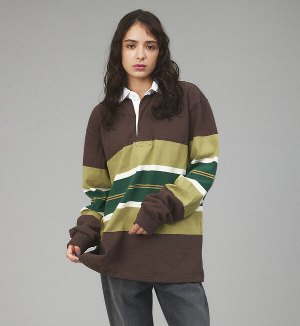 ABAHOUSE「【BARBARIAN / バーバリアン】ヘビーウエイト ロングスリーブ/ラガー」|スウェット・ジャージ|その他2