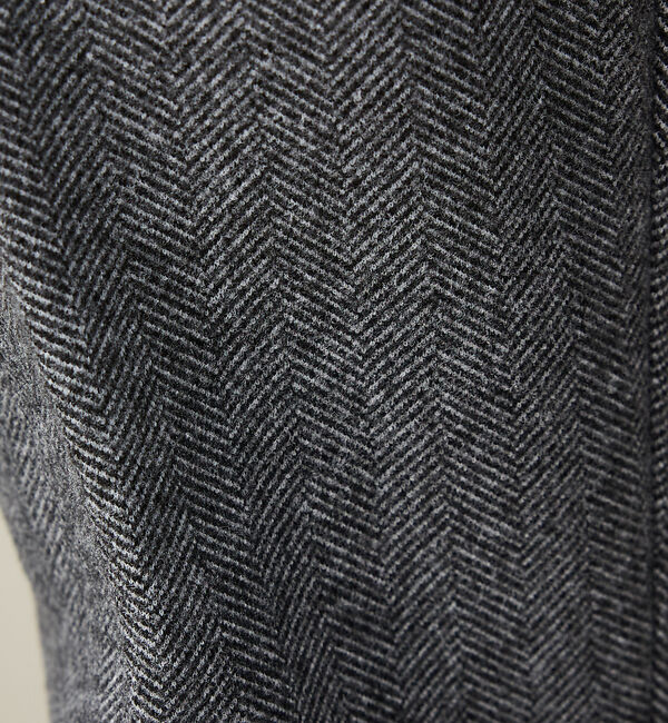 ABAHOUSE「【上下2点SET/WEB限定】ヘリンボーン ジャガード ニットセットアップ /」|スーツ|