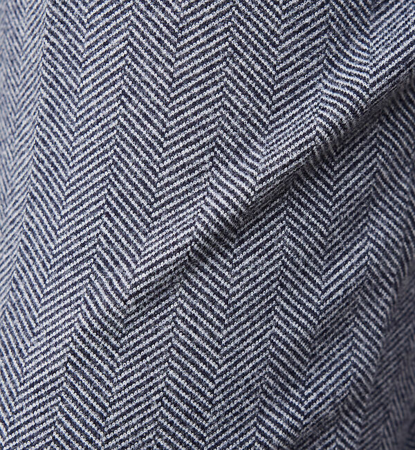 ABAHOUSE「【上下2点SET/WEB限定】ヘリンボーン ジャガード ニットセットアップ /」|スーツ|