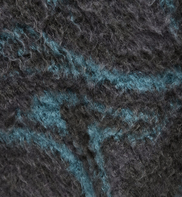 ABAHOUSE「ループシャギー マーブル グラデーションニット」|ニット・セーター|