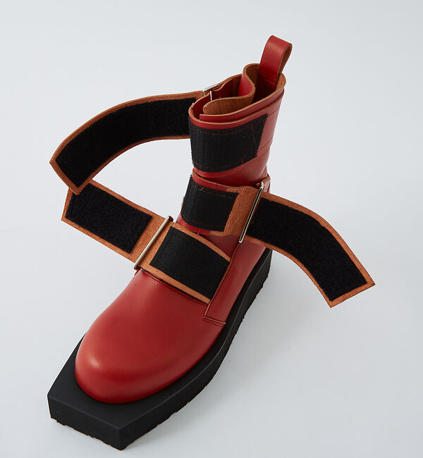 alfredoBANNISTER「【40周年】ビッグストラップ ロング ブーツ」|ショートブーツ|