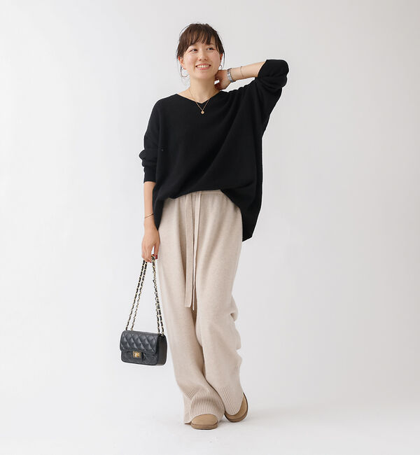 Rouge vif「【セットアップ対応】ゆるニットパンツ」|その他|