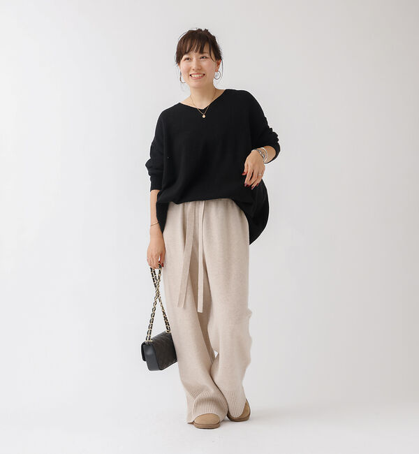 Rouge vif「【セットアップ対応】ゆるニットパンツ」|その他|