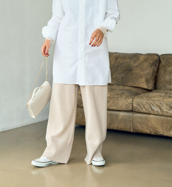 Rouge vif「【セットアップ対応】ゆるニットパンツ」|その他|