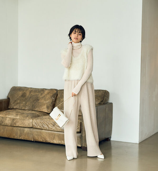 Rouge vif「【セットアップ対応】ゆるニットパンツ」|その他|