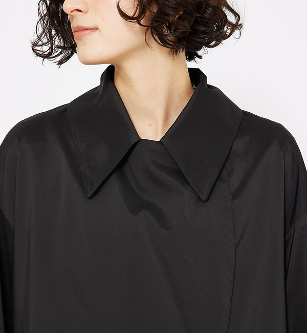 qualite「ライトタフタコート」|トレンチコート|