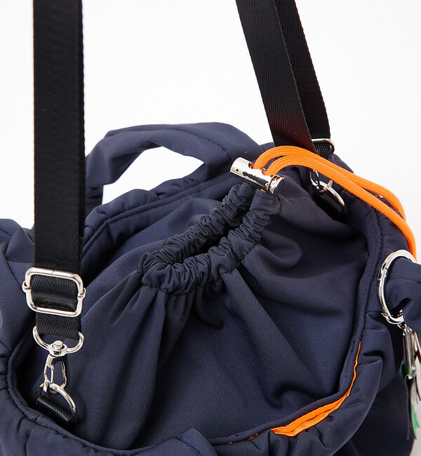 NOMINE「【cheek】pokkori kincyaku2way 2WAY 巾着 ミニトー」|トートバッグ|