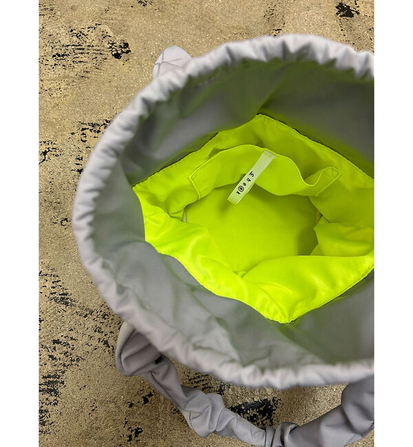 NOMINE「【cheek】pokkori kincyaku2way 2WAY 巾着 ミニトー」|トートバッグ|