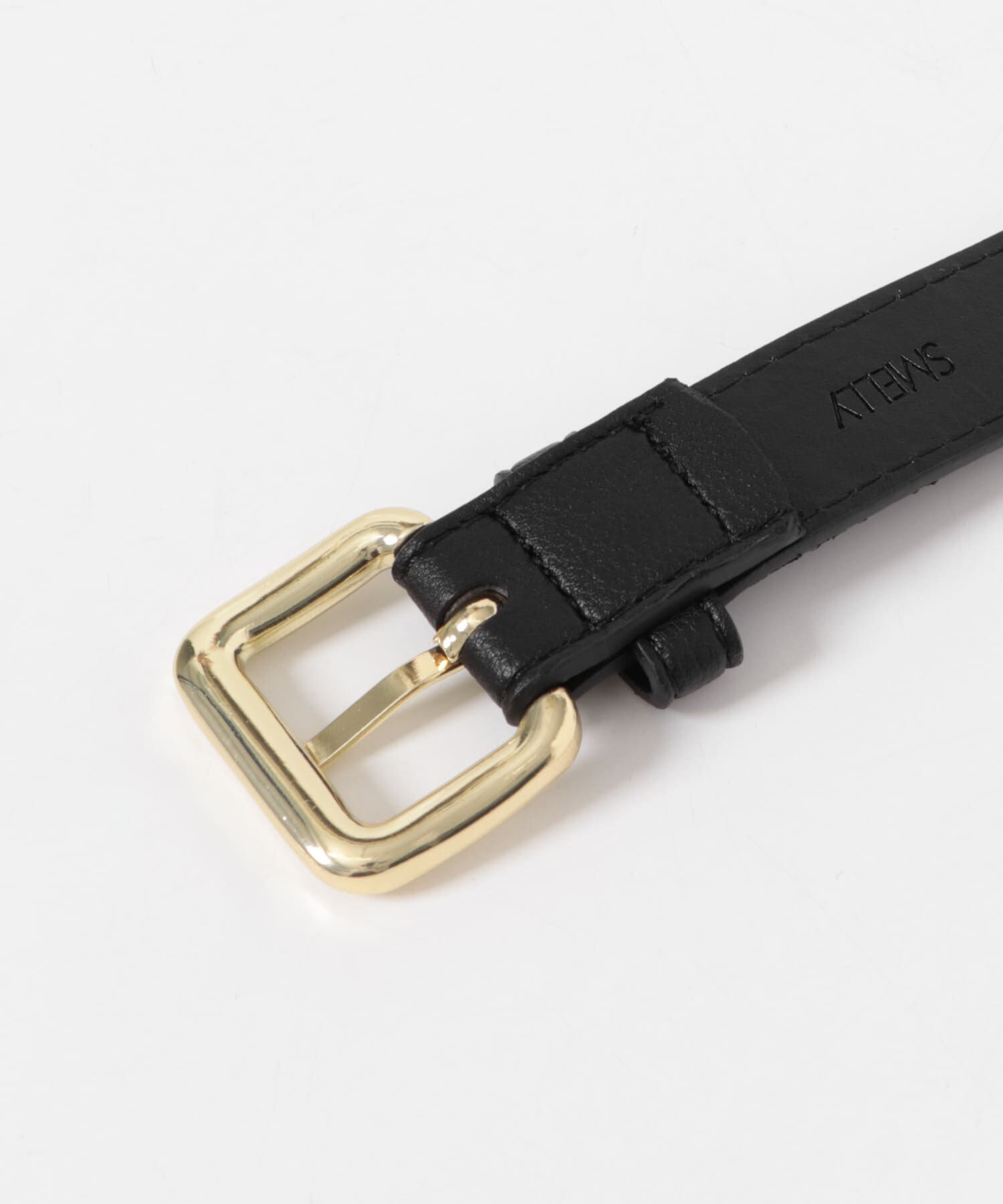 SMELLY「スクエアバックルベルト」|ベルト|