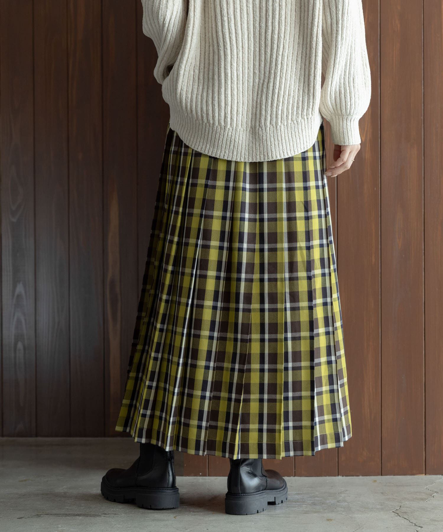 Sonny Label 「チェックプリーツイージースカート」|スカート|