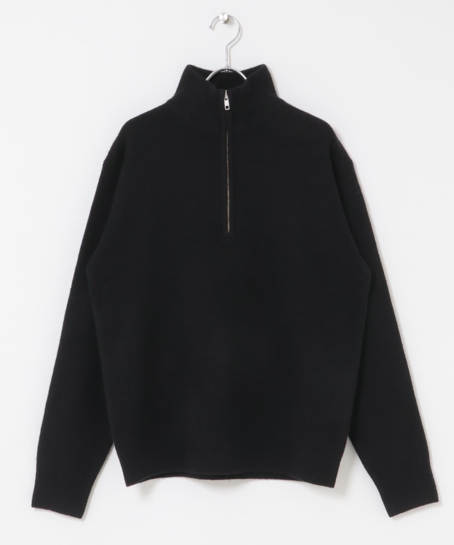 URBAN RESEARCH ROSSO「『XLサイズあり』ハミルトンラムズウールハーフジップニット」|ニット・セーター|