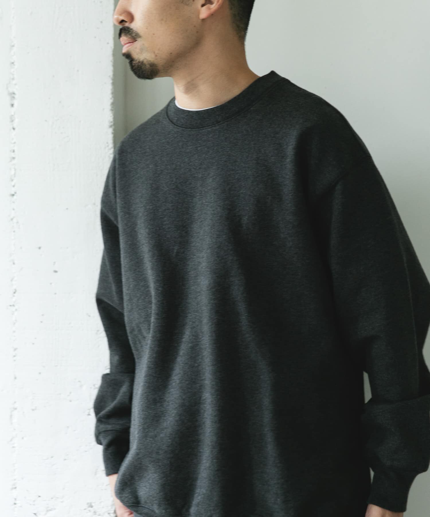 URBAN RESEARCH DOORS「裏起毛クルーネックスウェット」|スウェット・ジャージ|