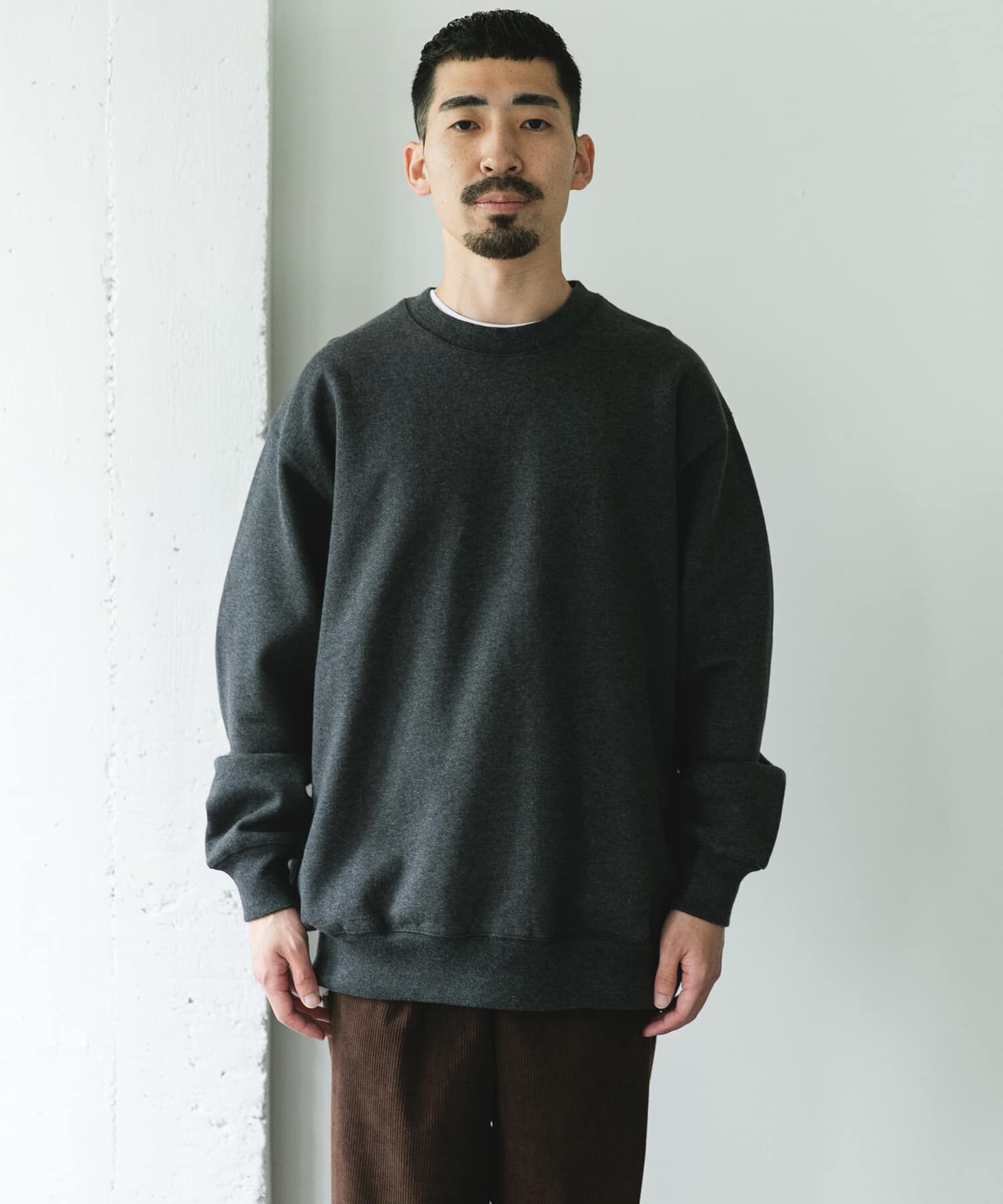 URBAN RESEARCH DOORS「裏起毛クルーネックスウェット」|スウェット・ジャージ|