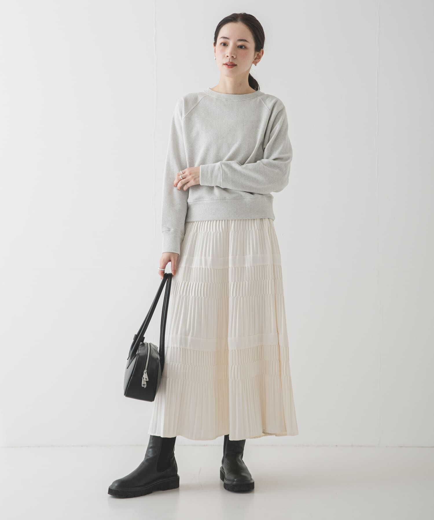 URBAN RESEARCH「プリーツティアードスカート」|スカート|