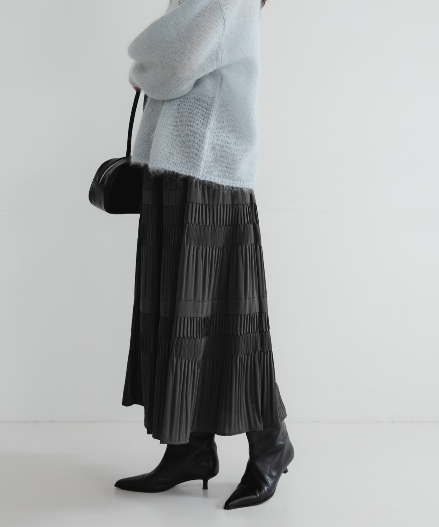 URBAN RESEARCH「プリーツティアードスカート」|スカート|