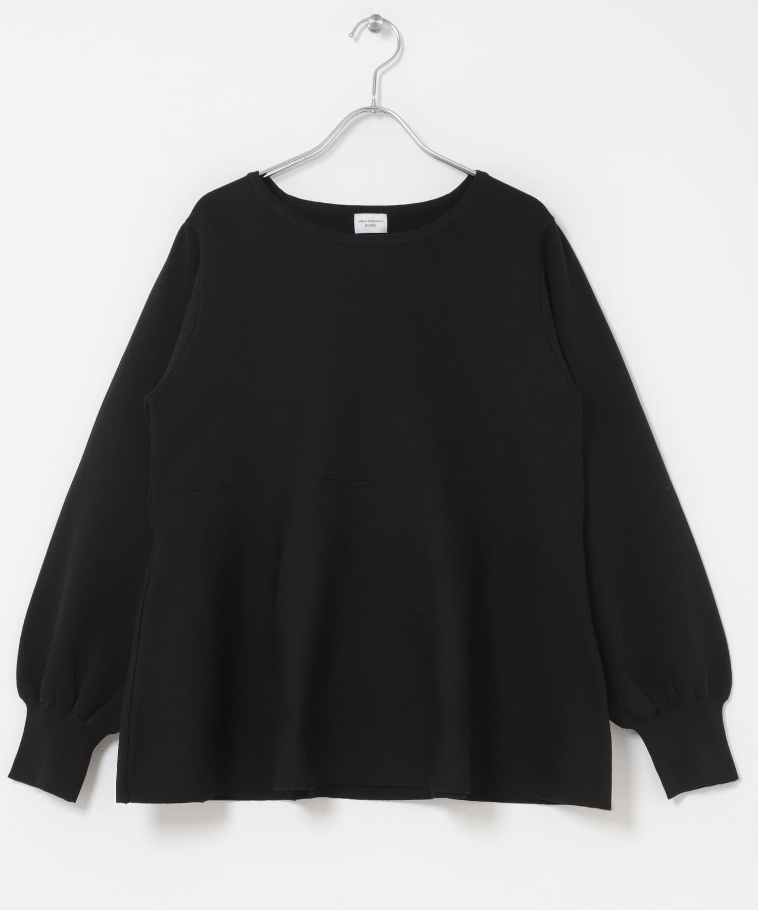 URBAN RESEARCH DOORS「ペプラムKNIT」|ニット・セーター|