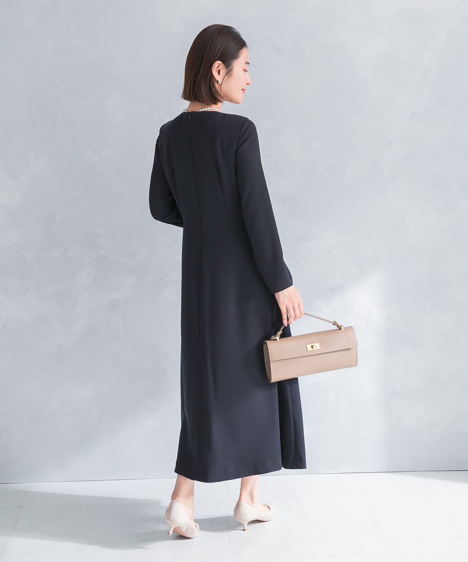 URBAN RESEARCH ROSSO「kaene　シフォン合わせロングワンピース」|ワンピース|