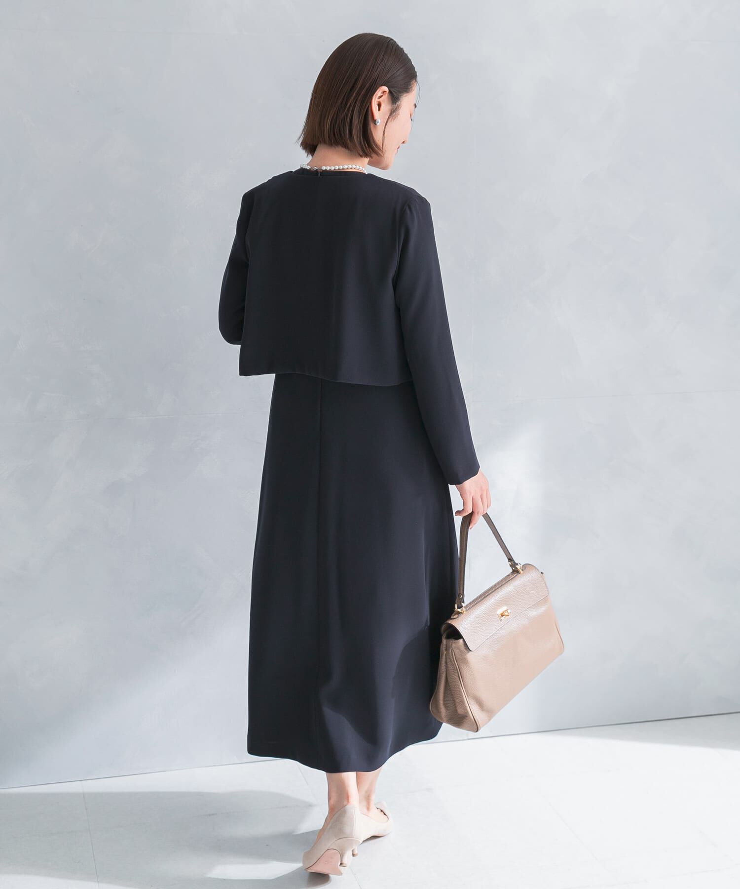 URBAN RESEARCH ROSSO「kaene　シフォン合わせロングワンピース」|ワンピース|