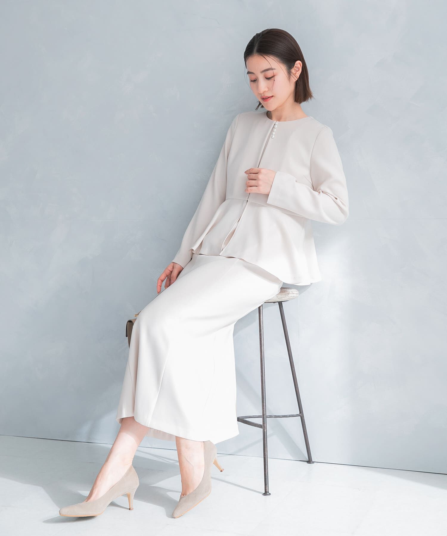 URBAN RESEARCH ROSSO「kaene　フレアジャケットセットワンピース」|ワンピース|