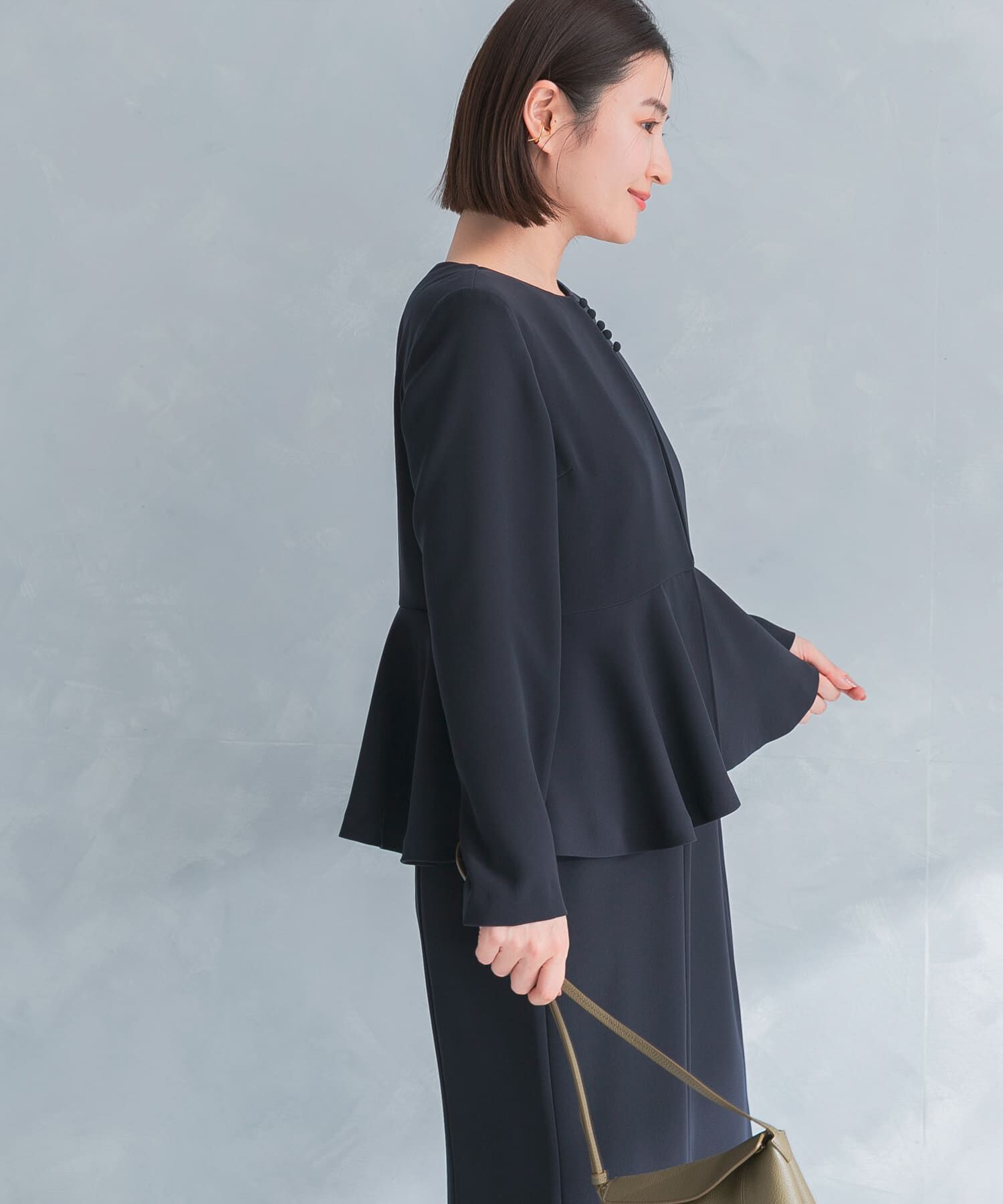 URBAN RESEARCH ROSSO「kaene　フレアジャケットセットワンピース」|ワンピース|