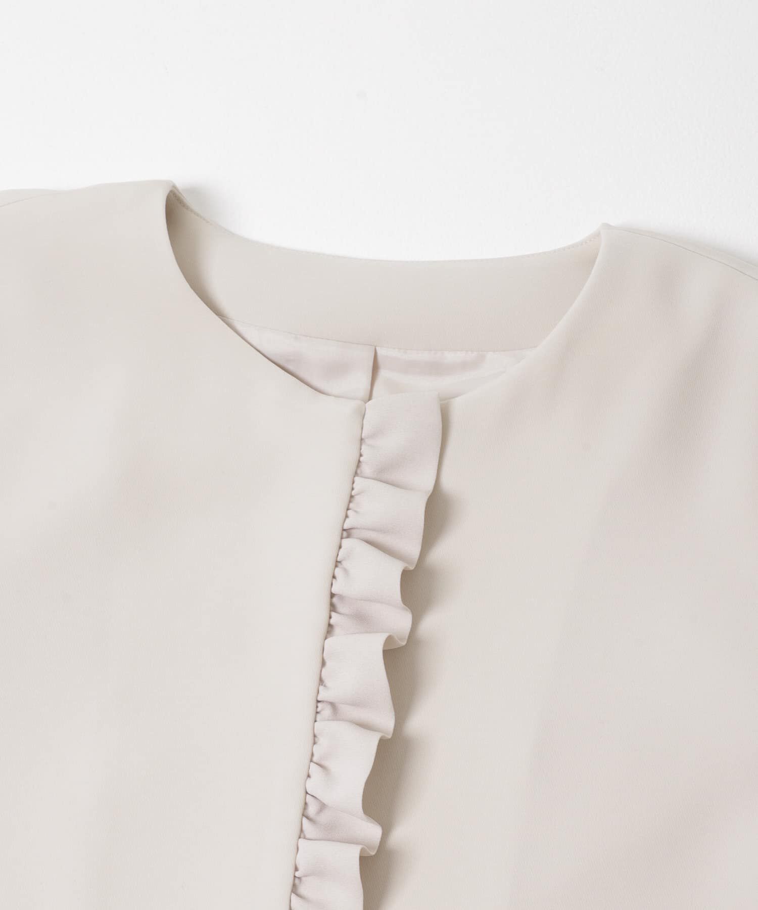 URBAN RESEARCH ROSSO「kaene　シフォンフリルジャケット」|その他|