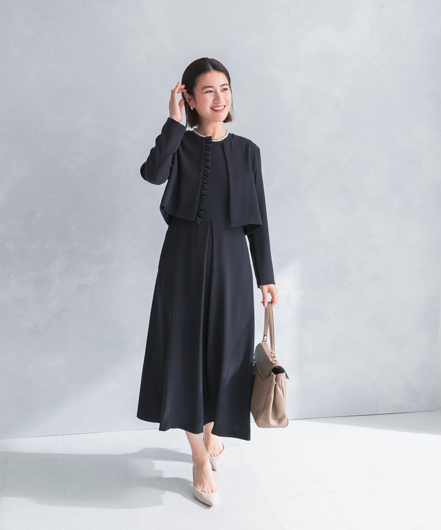 URBAN RESEARCH ROSSO「kaene　シフォンフリルジャケット」|その他|