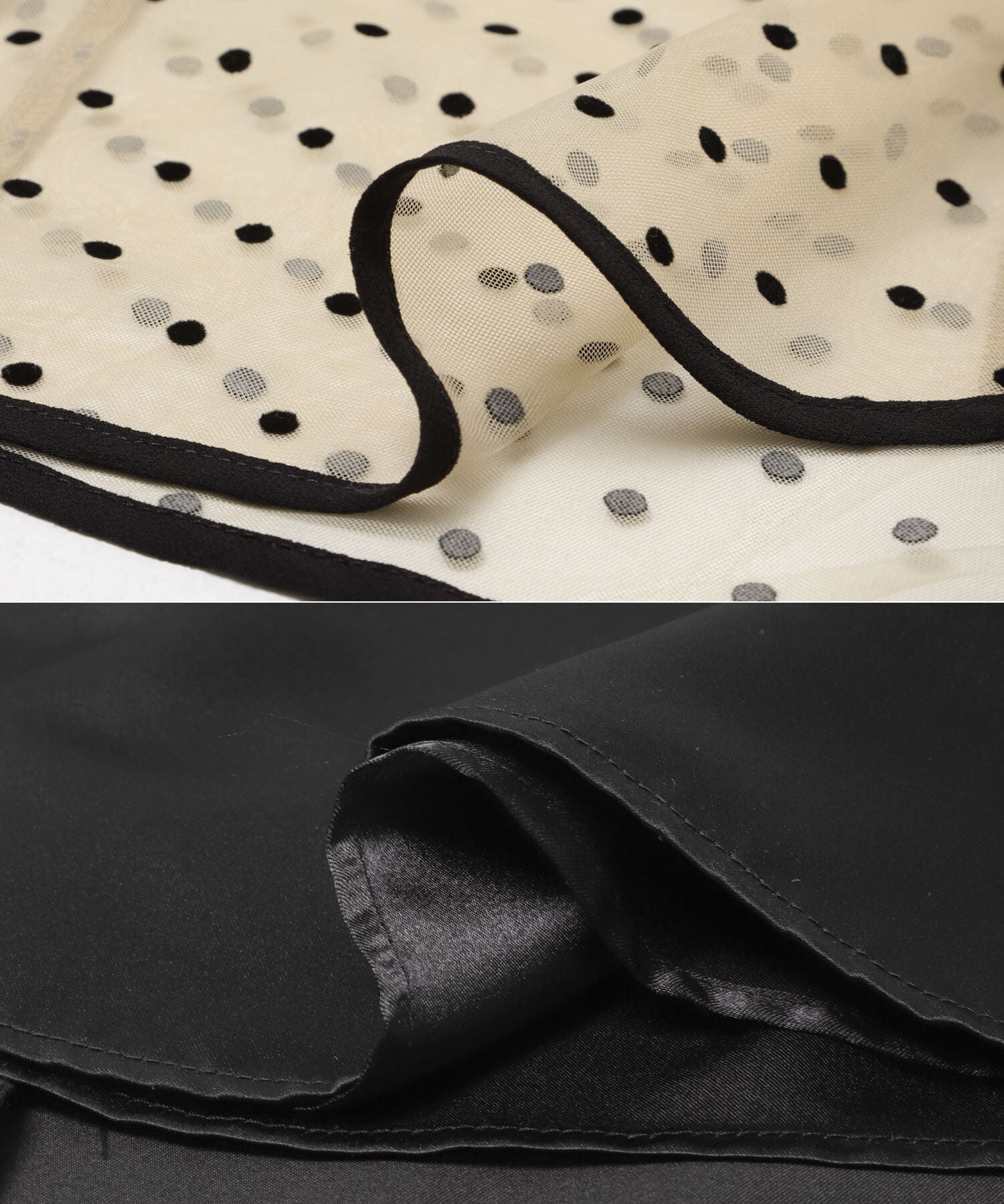 URBAN RESEARCH ROSSO「ANDRESD　RIBBONS DRESS&times;SHEER TOPS」|ワンピース|