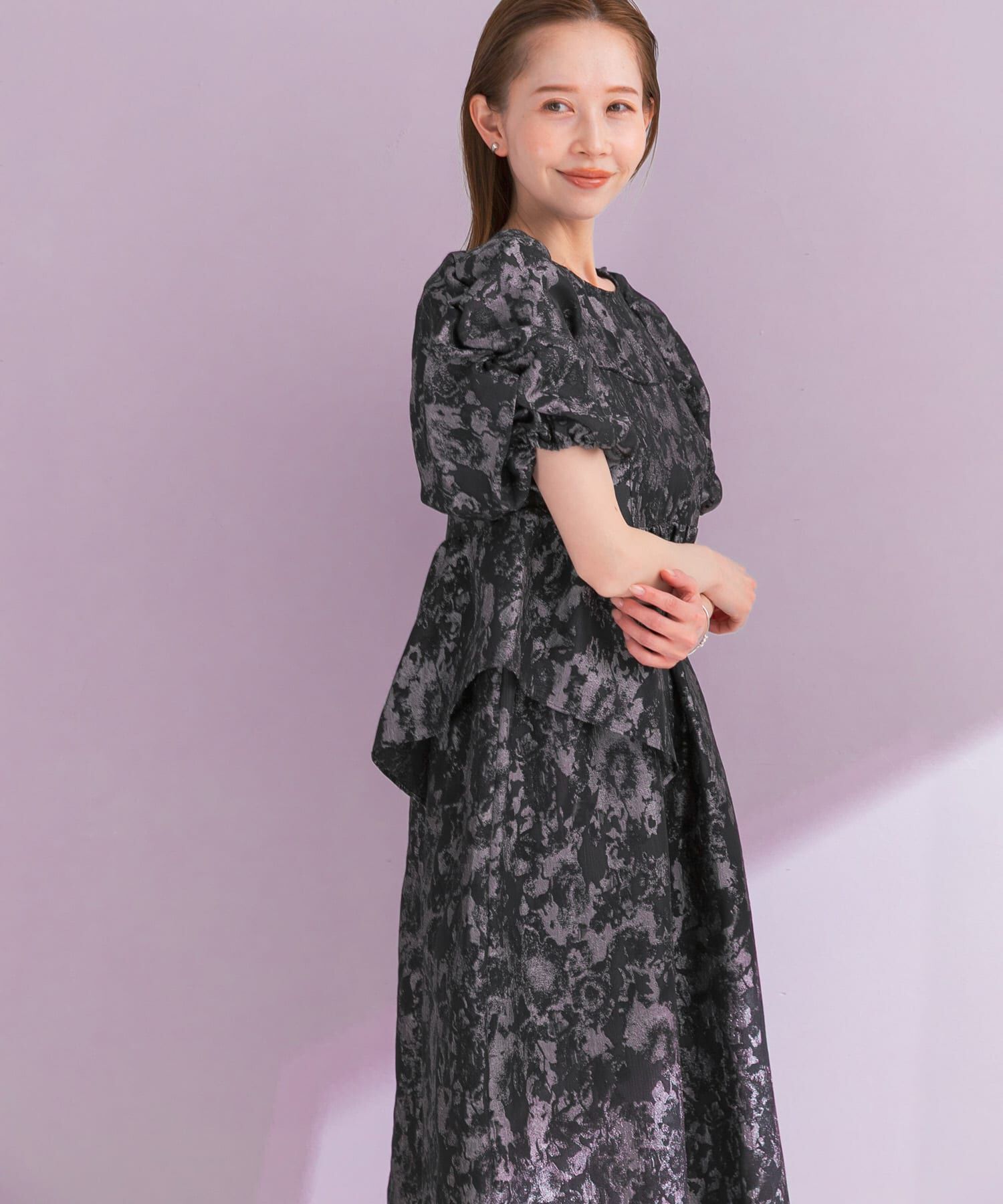 URBAN RESEARCH ROSSO「ANDRESD　JACQUARD DRESS」|ワンピース|